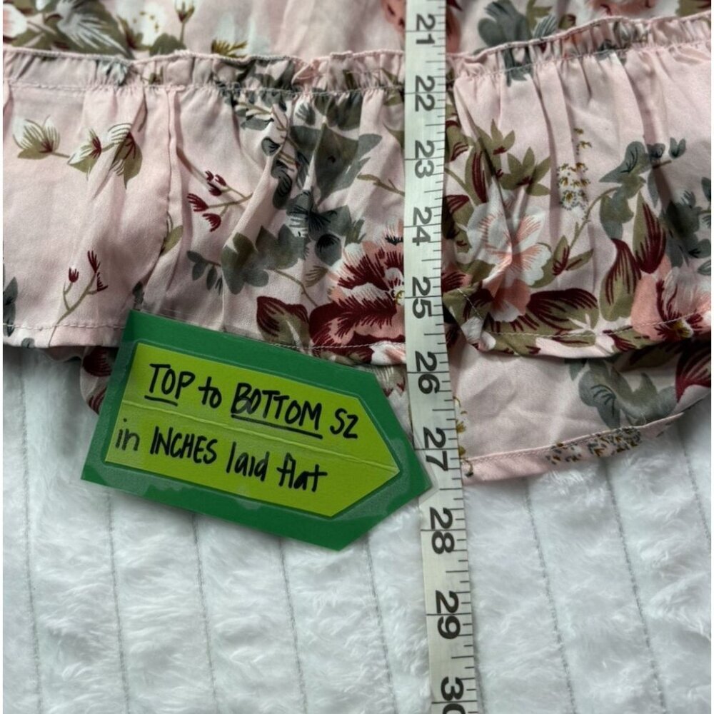 NWT Tea-Cola V-Neck Crochet Lined Strap Sleeveless Open Back Midi Dress Pink - Picture 3 of 6